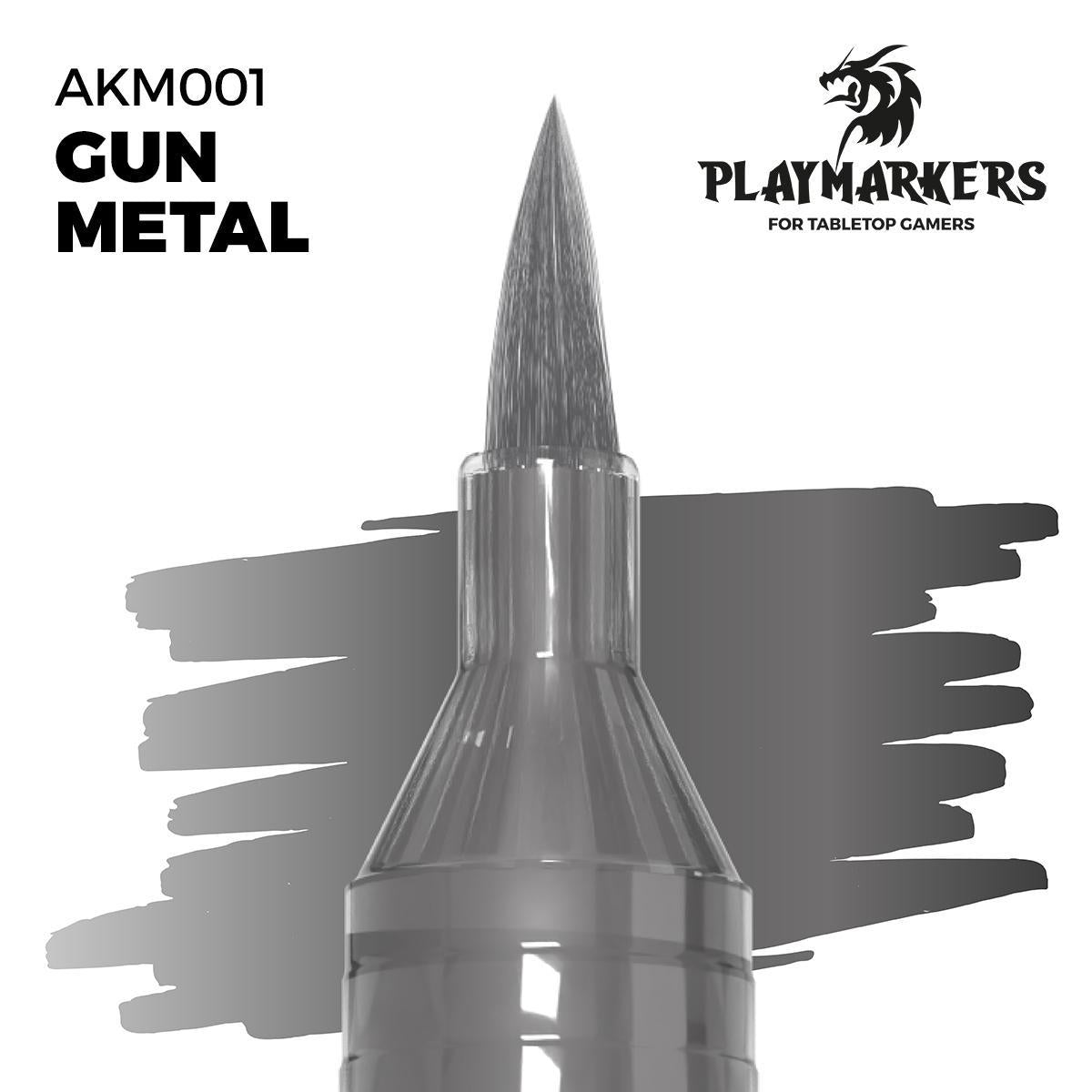AK Interactive - Playmarker: Gun Metal
