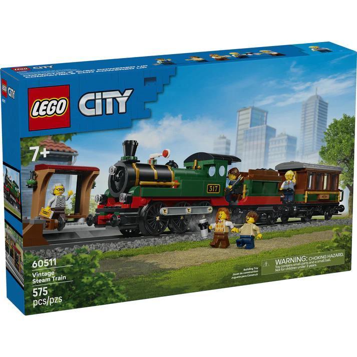 LEGO® City Trains Vintage Steam Train | 60511
