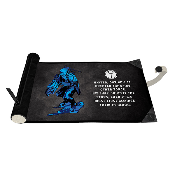 Dice Case: Warhammer 40,000- Dice Scroll- T'au Empire Codex Aligned