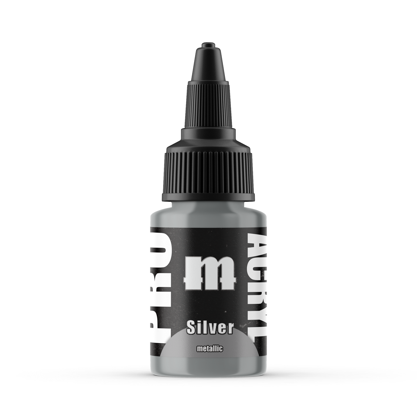 Monument Hobbies - 025-Pro Acryl Silver