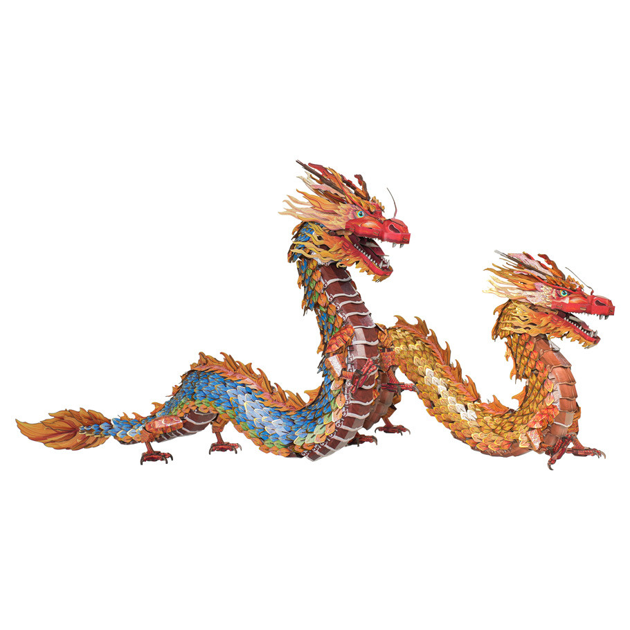 Giant Dragon Puzzle Model Kit