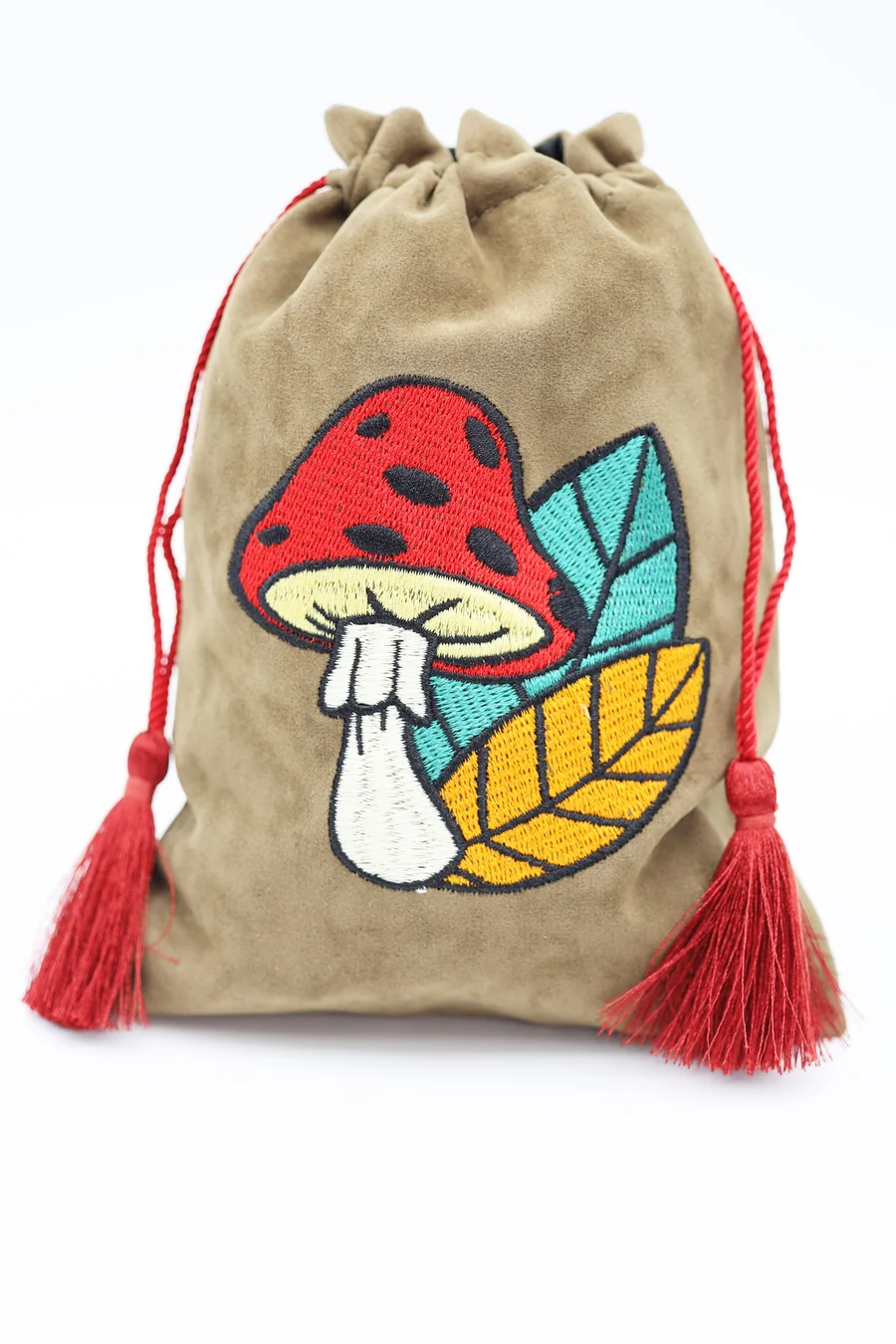 Foam Brain Games - Dice Bag: Mushroon & Leaf