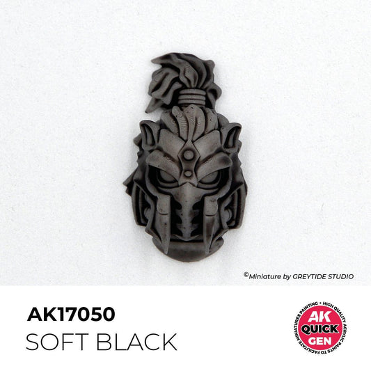 AK Interactive - Quick Gen: Soft Black (18 ml)
