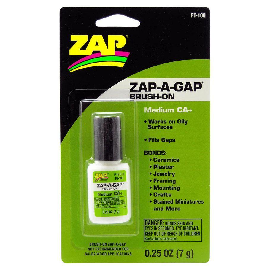 1/4oz Zap-a-Gap CA+ Brush-On (Green Label) - The Feisty Goblin Gamehouse -