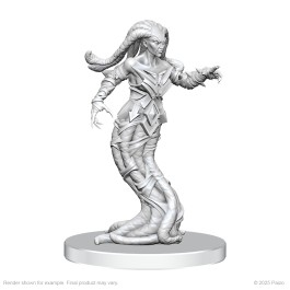 Pathfinder Battles Deep Cuts Miniatures: Wave 27- Gylou (Handmaiden Devil) & Ferrugon (Rust Devil)