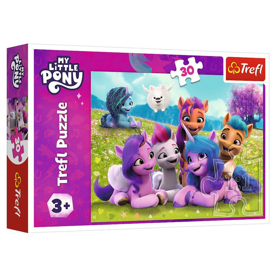 Trefl Preschool - My Little Pony: Friendly Ponies Puzzle (30 Piece)
