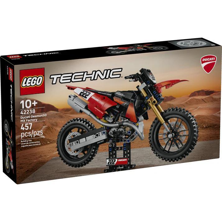 LEGO® Technic Ducati Desmo450 MX Factory Motorcycle | 42238