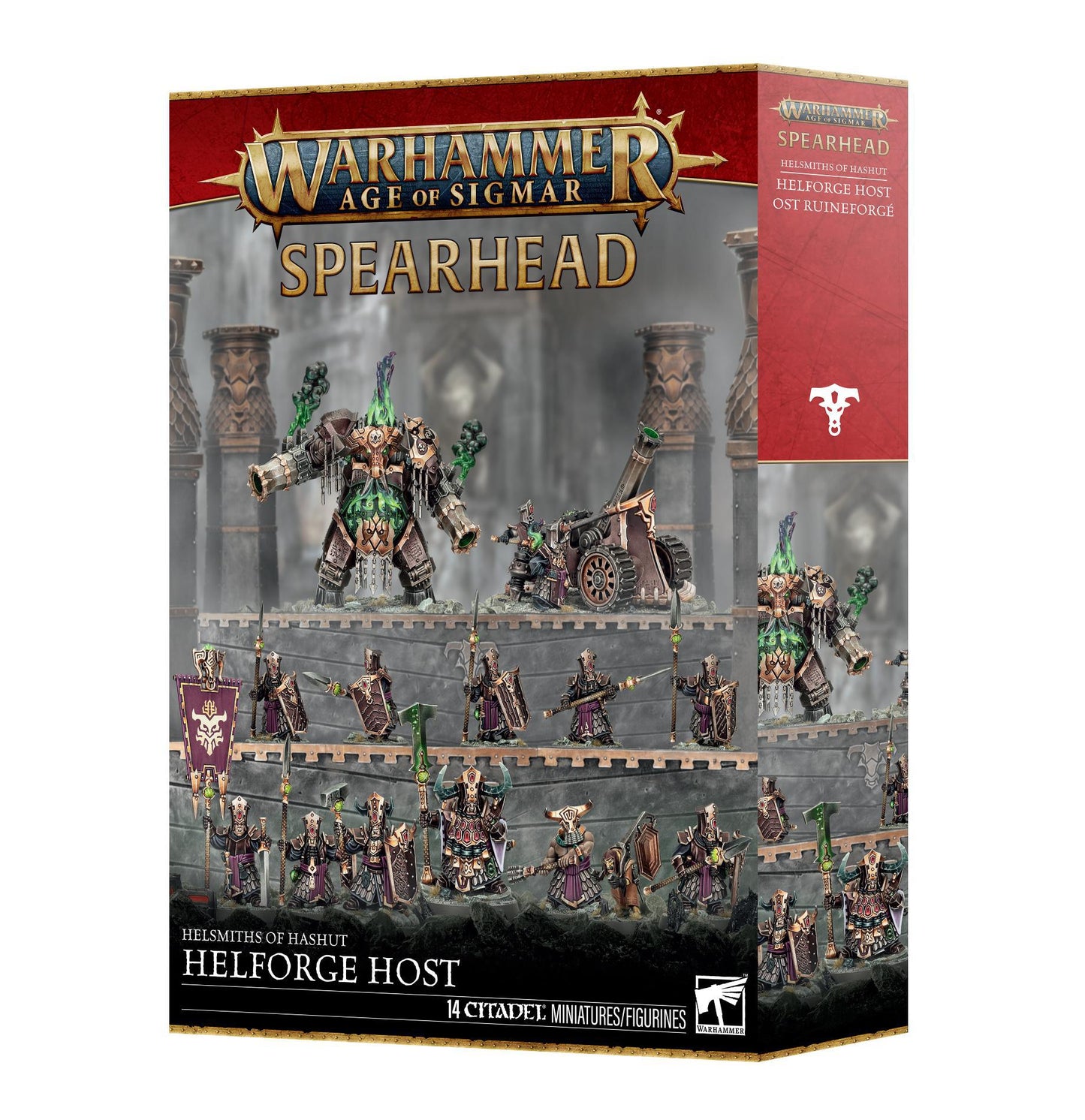 Warhammer Age of Sigmar - Spearhead: Helsmiths of Hashut - Helforge Host