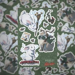 World of Trash - Waterproof Vinyl Sticker Sheets