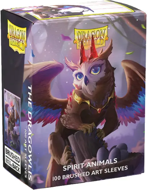 Dragon Shield - Spirit Animals Brushed Art