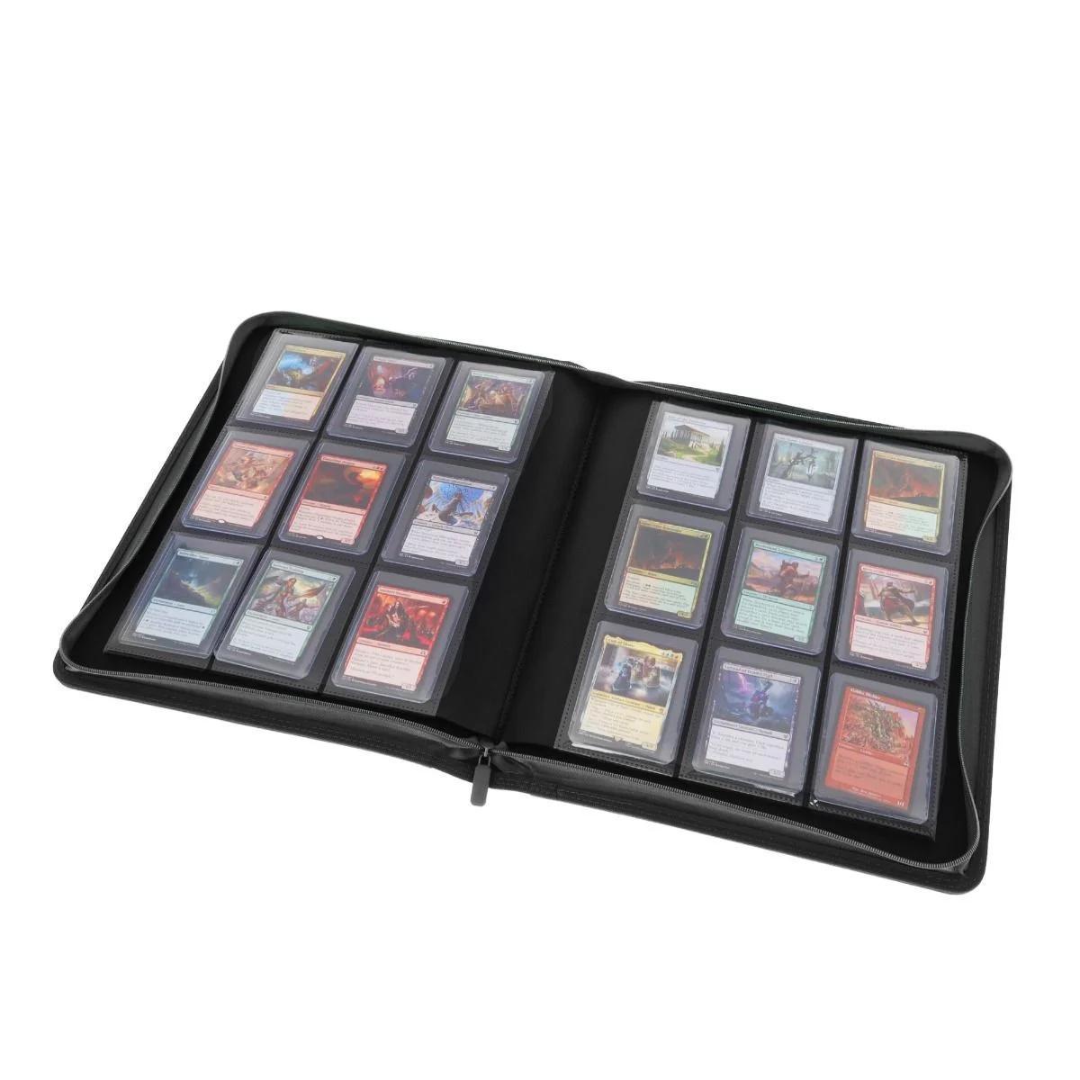 BCW - Z-Folio 9-Pocket LX Album: Toploaders, Black