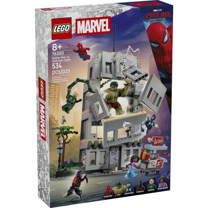 LEGO® Super Heroes Marvel Spider-Man vs. Hulk Epic Clash | 76350