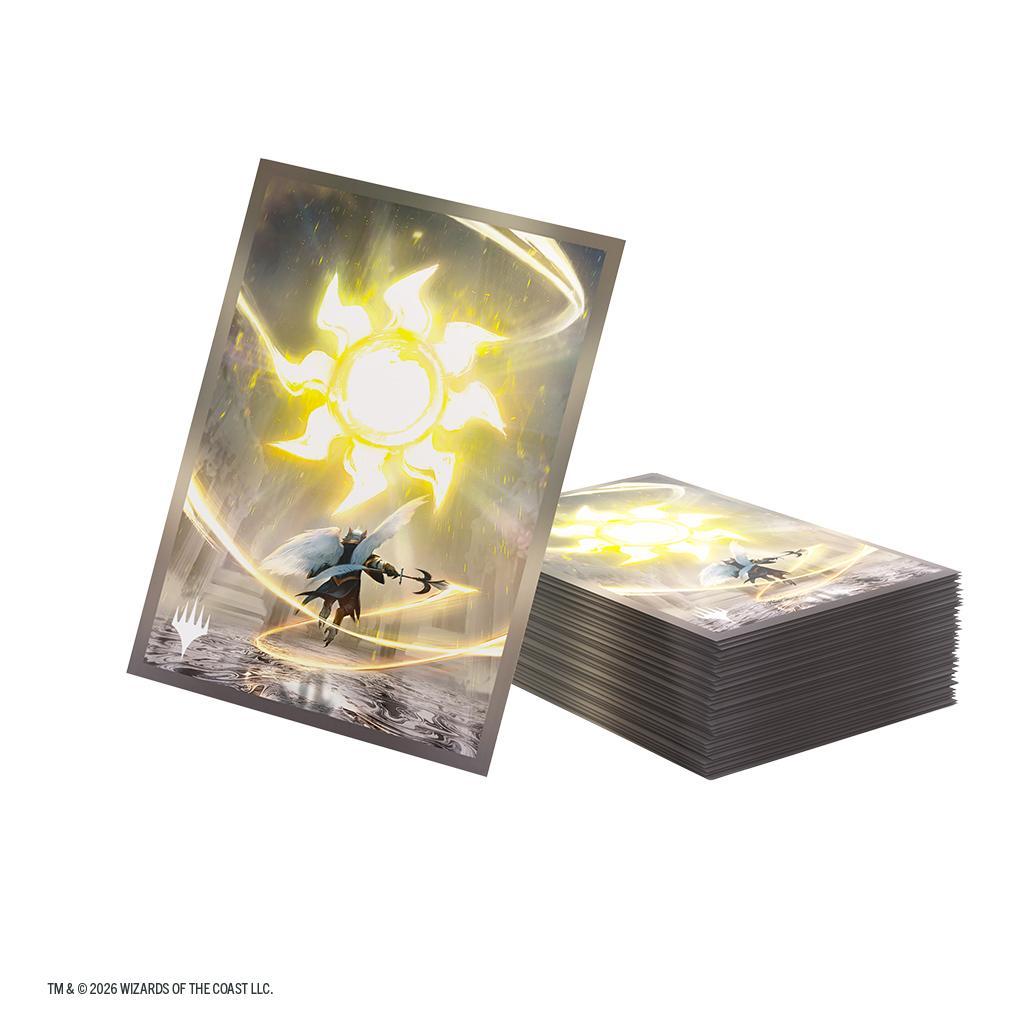 Magic: The Gathering | Secrets of Strixhaven Premium Art Sleeves - Plains