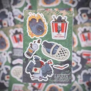 World of Trash - Waterproof Vinyl Sticker Sheets