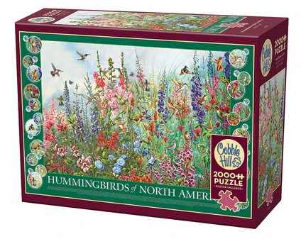 Cobble Hill - Hummingbirds of North America Puzzle (2000 Piece)