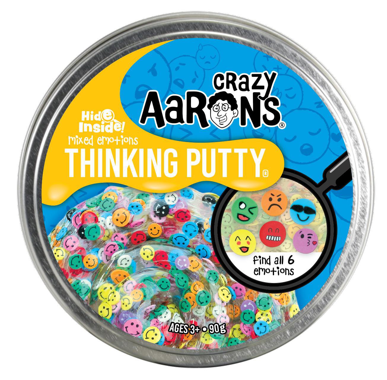 Crazy Aaron's: Mixed Emotions - Full Size 4" Thinking Putty Tin
