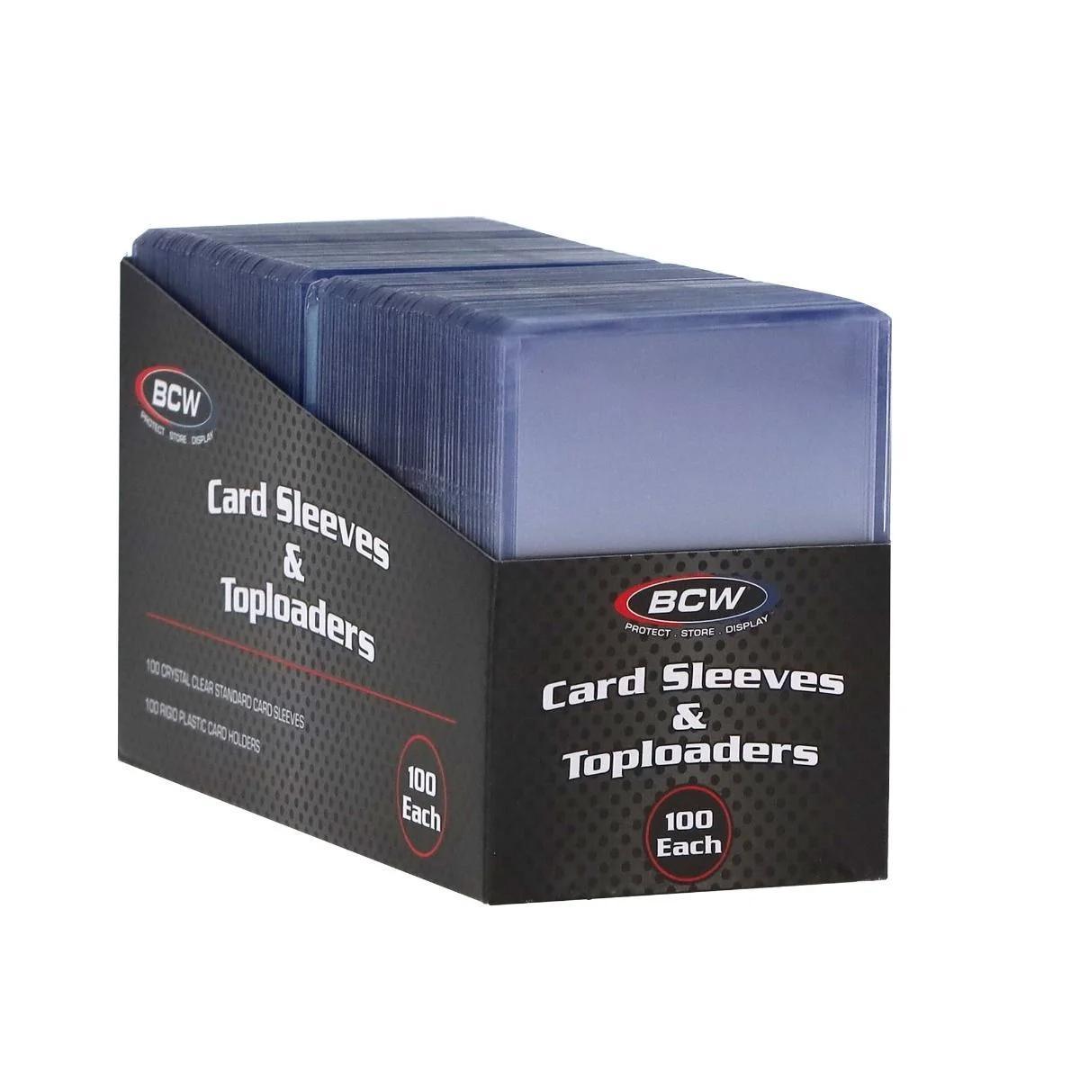 BCW - Card Sleeve and Toploader Combo Pack (100 ct)