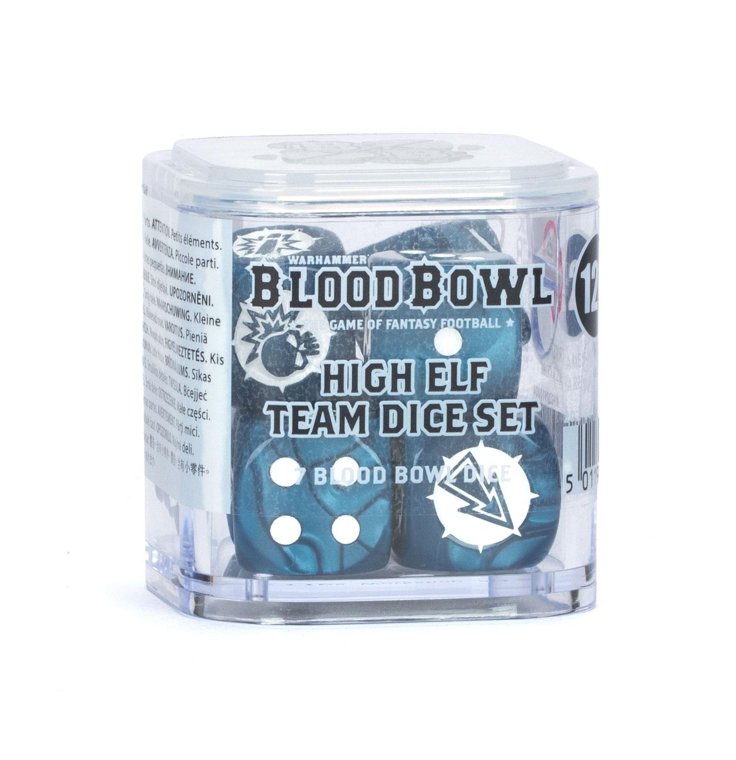 Warhammer Blood Bowl - Dice: High Elf Team