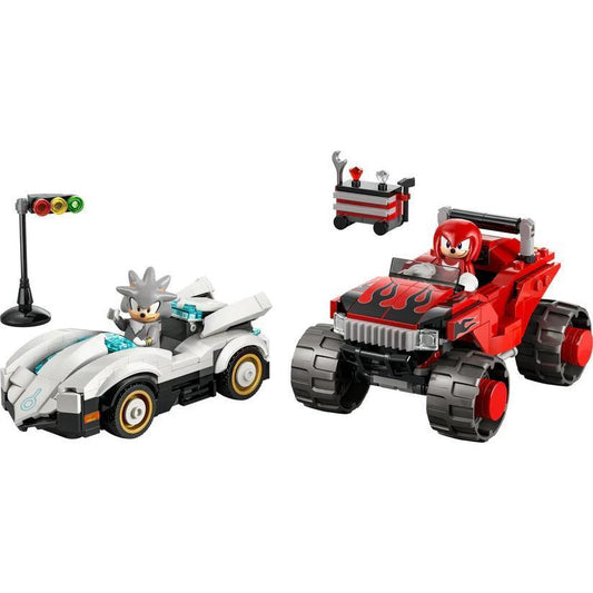 LEGO® Sonic Silver's Car vs. Knuckles' Monster Truck | 77118
