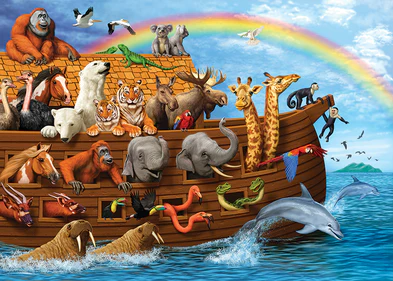 Cobble Hill - Voyage of the Ark Tray Puzzle (35 Piece)