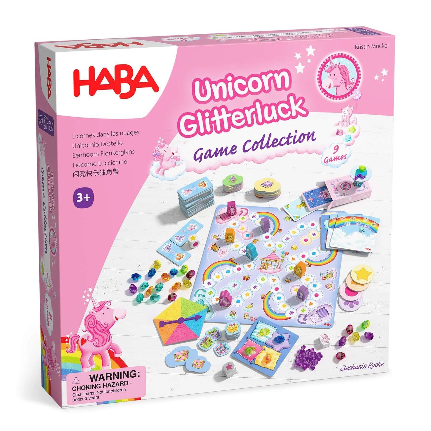 Unicorn Glitterluck - Game Collection (HABA)