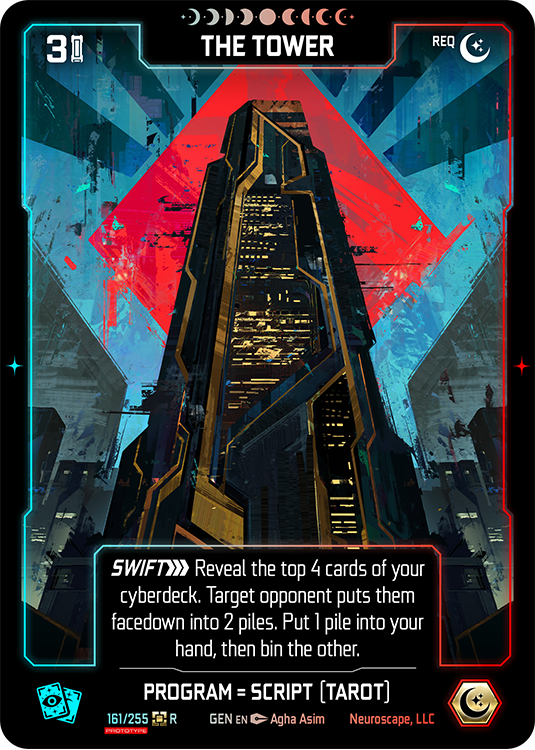 Neuroscape TCG - The Tower GEN-161 Foil
