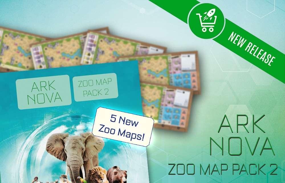 Ark Nova: Zoo Map Pack 2 (Capstone Games)