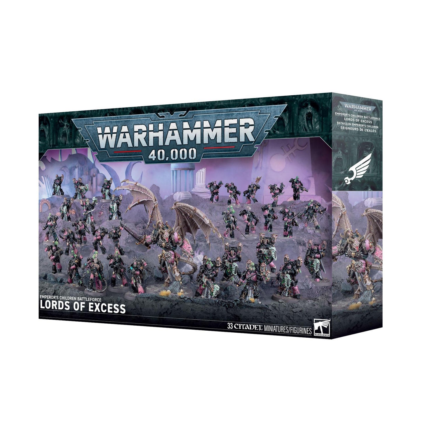 Warhammer 40,000 - Emperor's Children Battleforce: Lords Of Excess