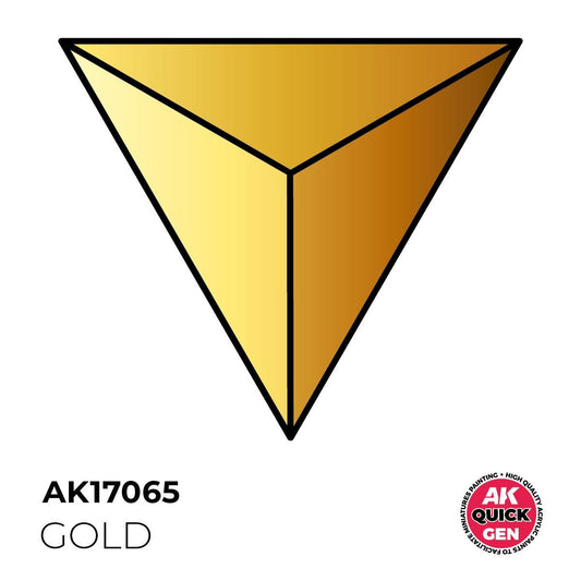 AK Interactive - Quick Gen: Gold (18 ml)