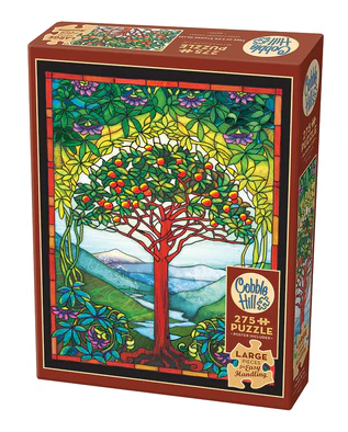 Cobble Hill - Tree of Life Stained Glass Easy-Handling Puzzle (275 Piece)
