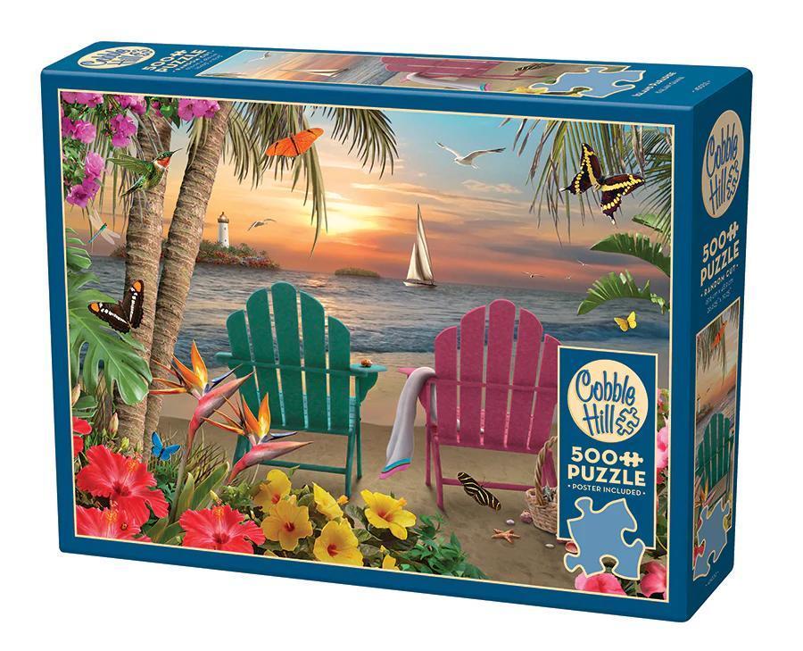 Cobble Hill Puzzles - Island Paradise | 500 Piece
