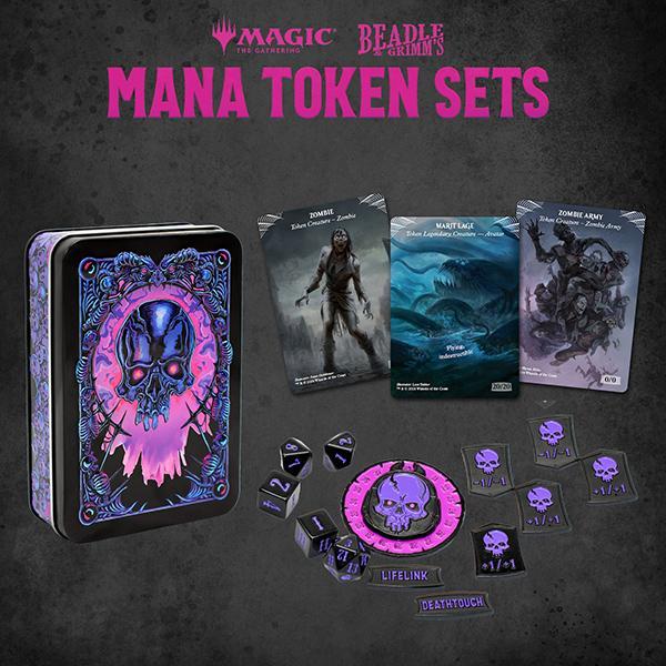 Beadle & Grimm's Mana Token Sets for Magic: The Gathering - Black