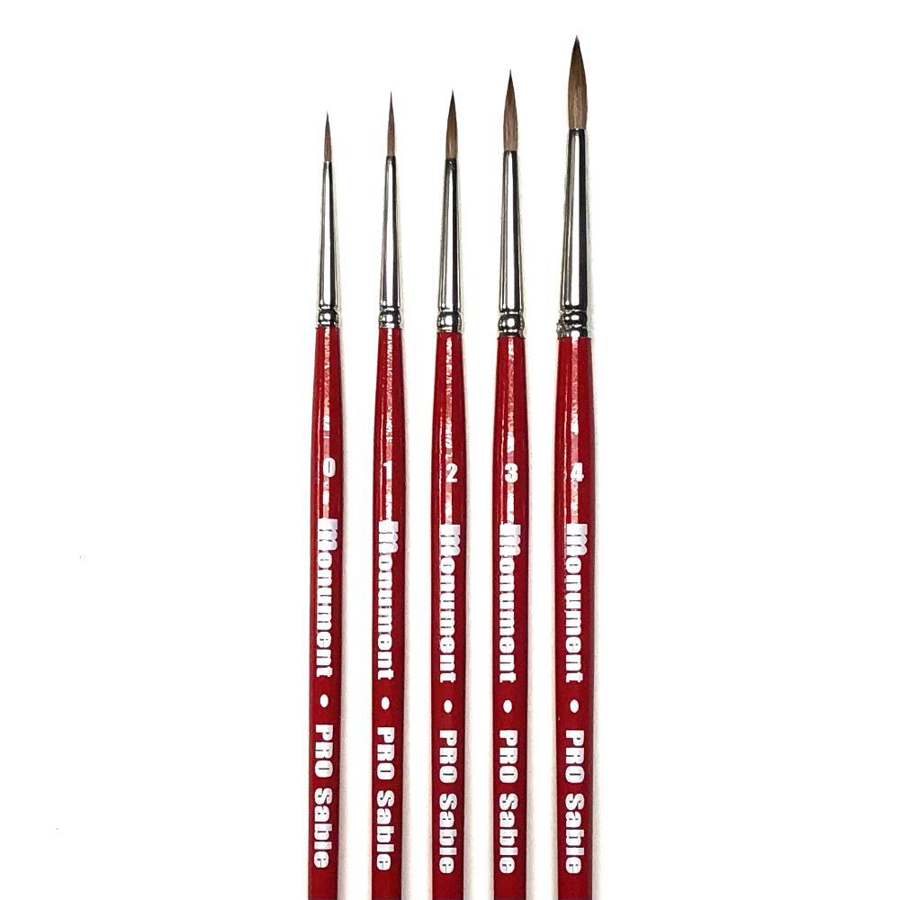 Monument Hobbies - Pro Sable Brush Set