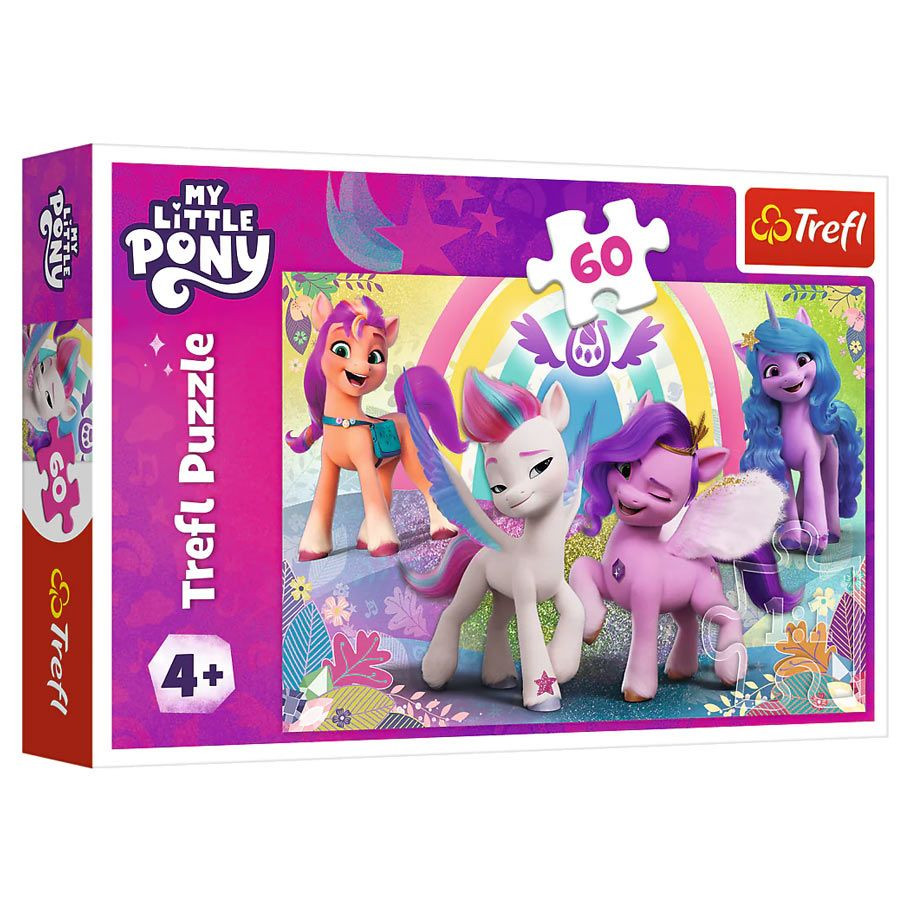 Trefl Preschool - My Little Pony: In The World of Friendship Puzzle (60 Piece)