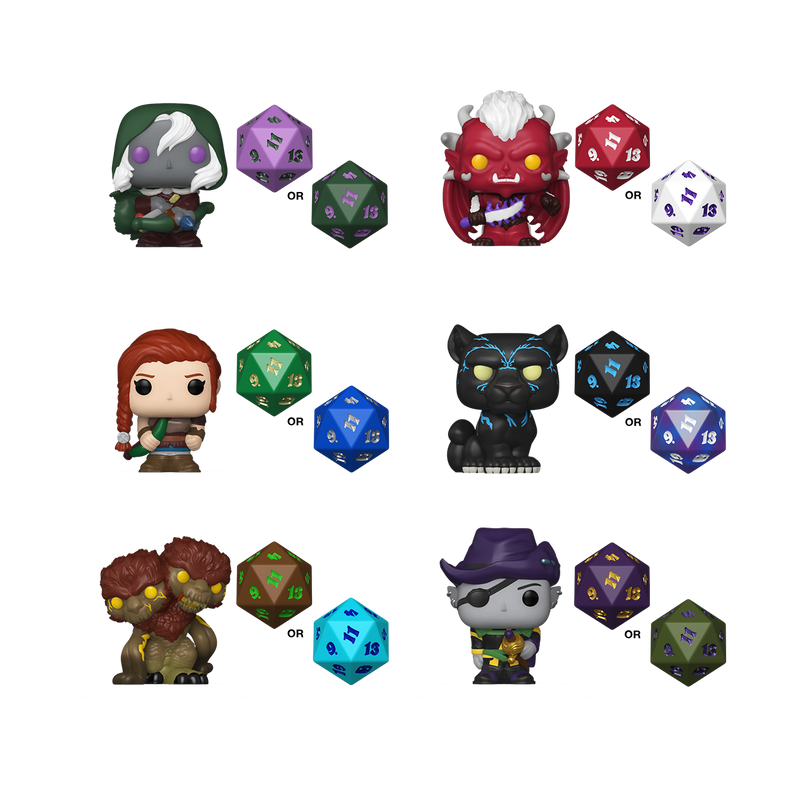D&D Mystery Bitty Pop! Dice S1