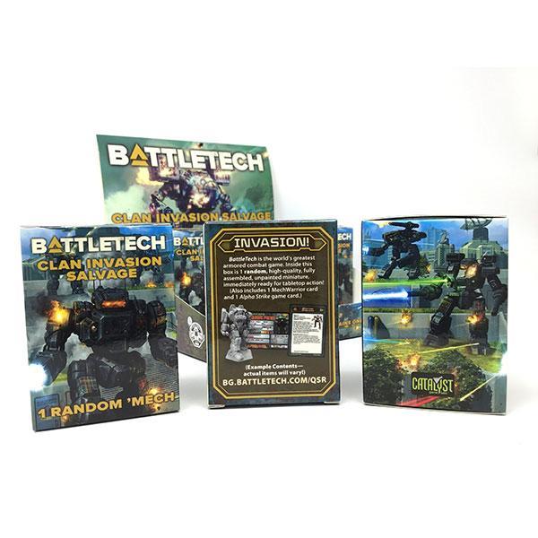 BattleTech: Salvage Blind Box - Clan Invasion