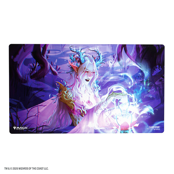 Magic: The Gathering | Lorwyn Eclipsed Shiny Playmat- Twilight Diviner