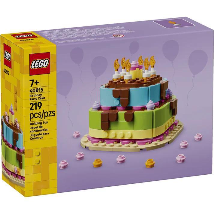 LEGO® Seasons and Occasions Birthday Party Cake | 40815