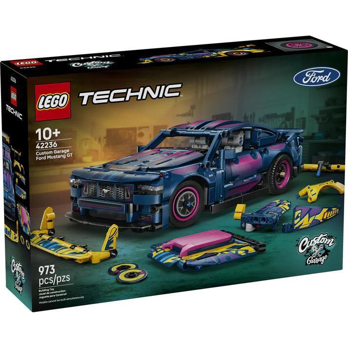 LEGO® Technic Custom Garage Ford Mustang GT Car | 42236