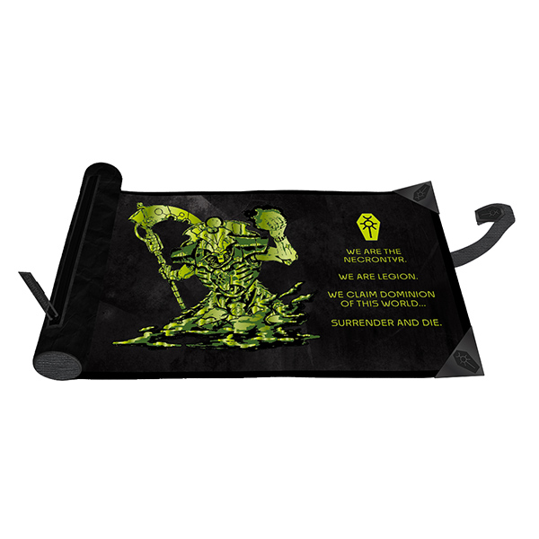 Ultra PRO - Dice Case: Warhammer 40,000 - Dice Scroll - Necron Codex Aligned