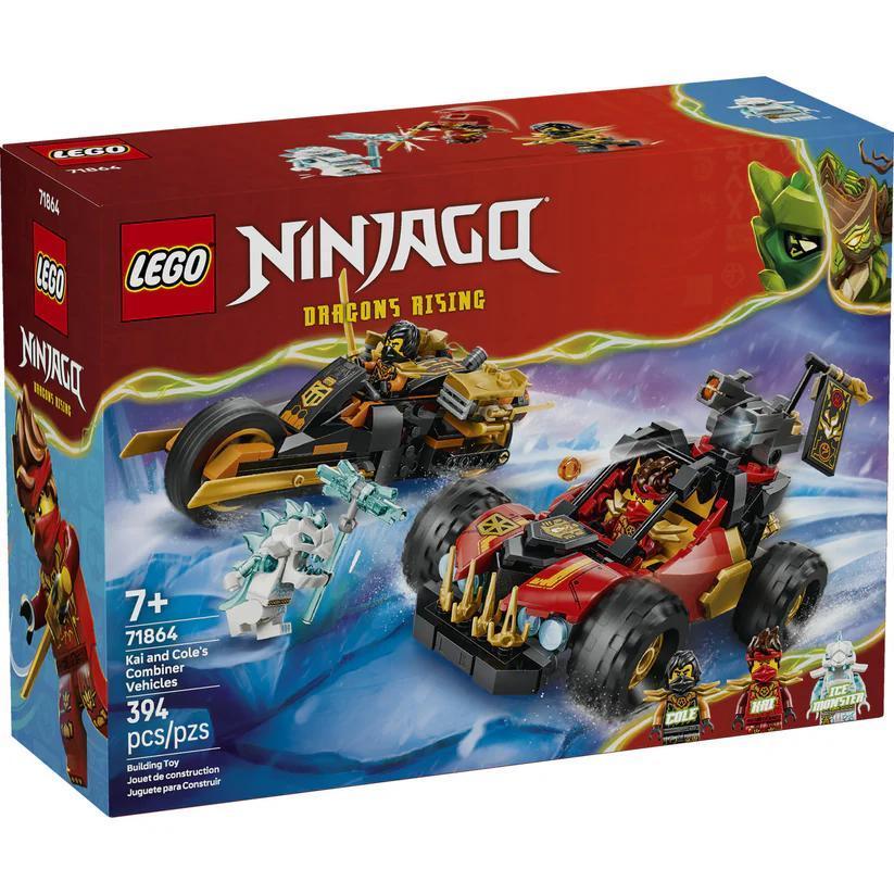 LEGO® NINJAGO® Kai and Cole's Combiner Vehicles | 71864