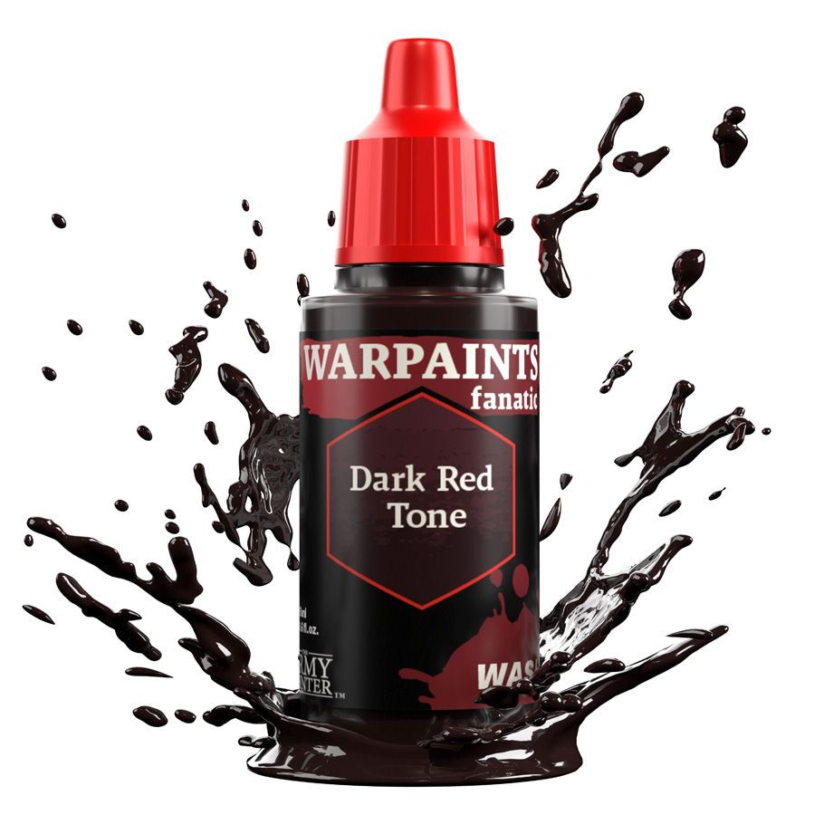 The Army Painter - Warpaints Fanatic Wash: Dark Red Tone (18ml)