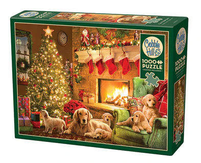 Cobble Hill - Cozy Fireplace Puzzle (1000)