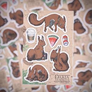 World of Trash - Waterproof Vinyl Sticker Sheets