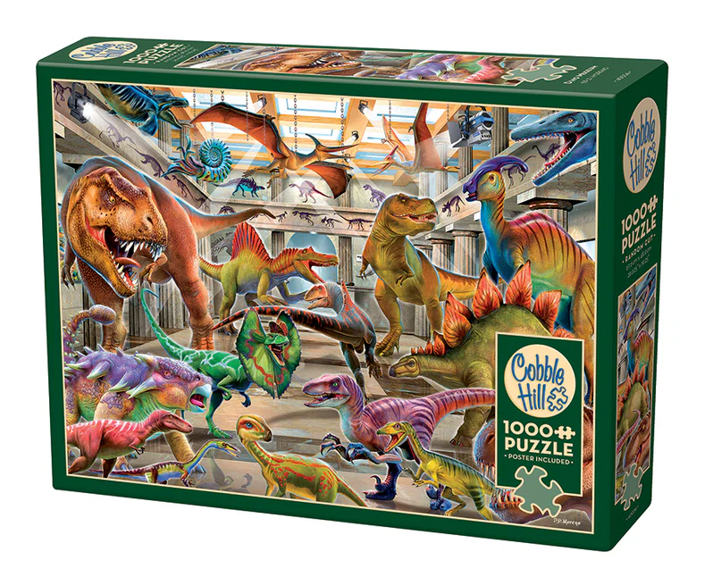 Cobble Hill - Dino Museum Puzzle (1000 Piece)