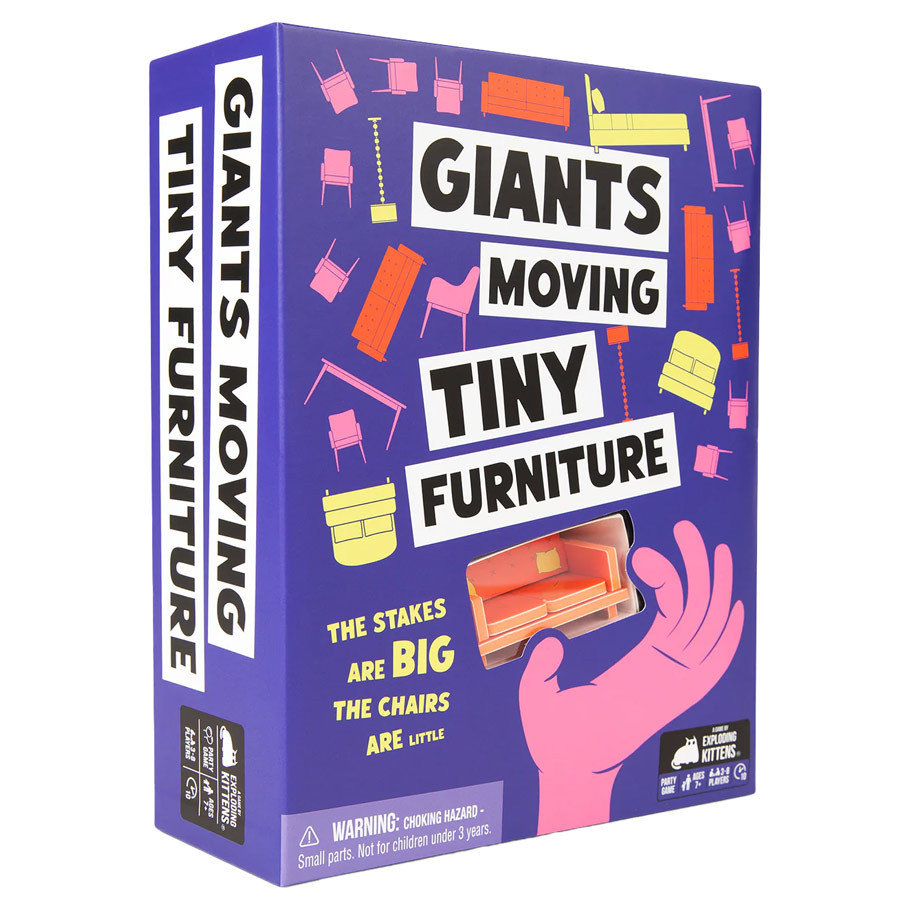 Giants Moving Tiny Furniture (Exploding Kittens)