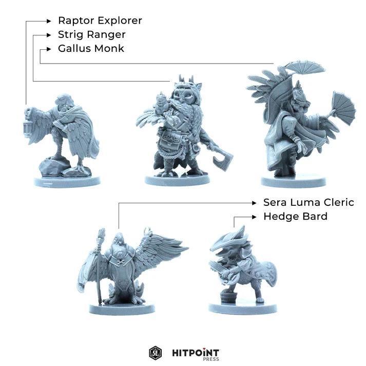 Humblewood: Citizens of Alderheart - Miniatures (Plastic Minis)