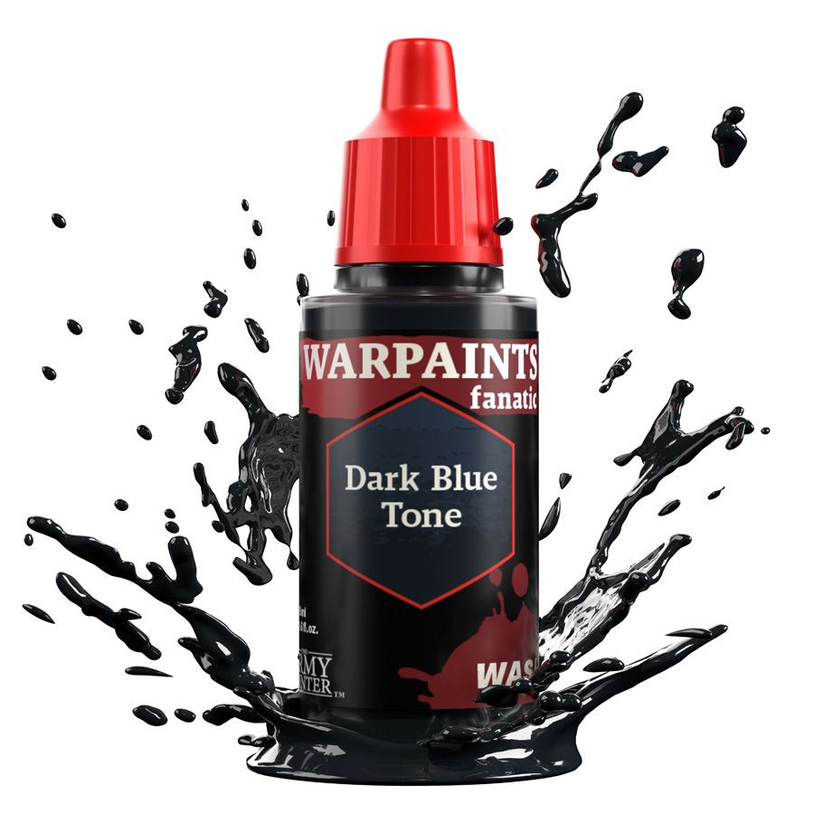 The Army Painter - Warpaints Fanatic Wash: Dark Blue Tone (18ml)