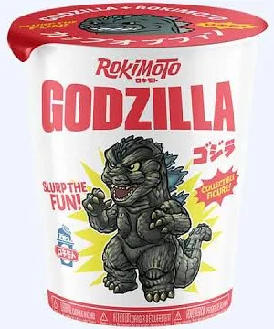Godzilla Ramen Cup Figures Blind Box