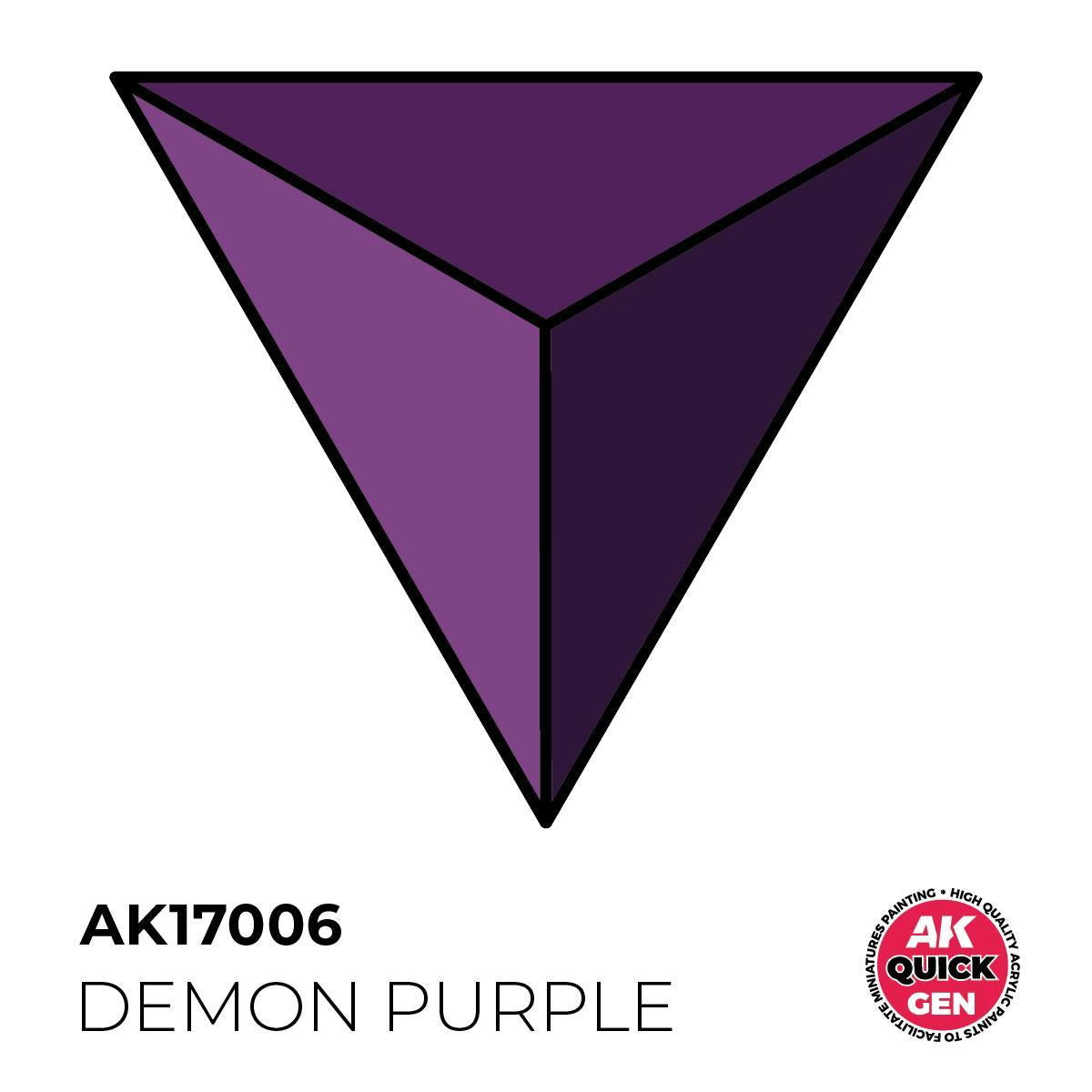 AK Interactive - Quick Gen: Demon Purple (18 ml)